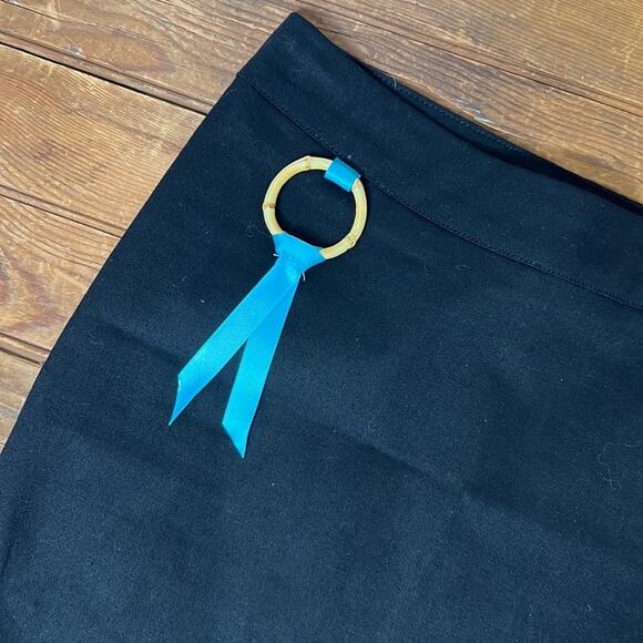 Women’s Lucky 13 Apparel black pencil skirt skull size small - Picture 3 of 9